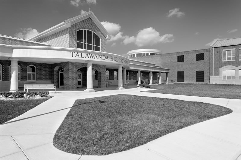 Photo of front of THS building